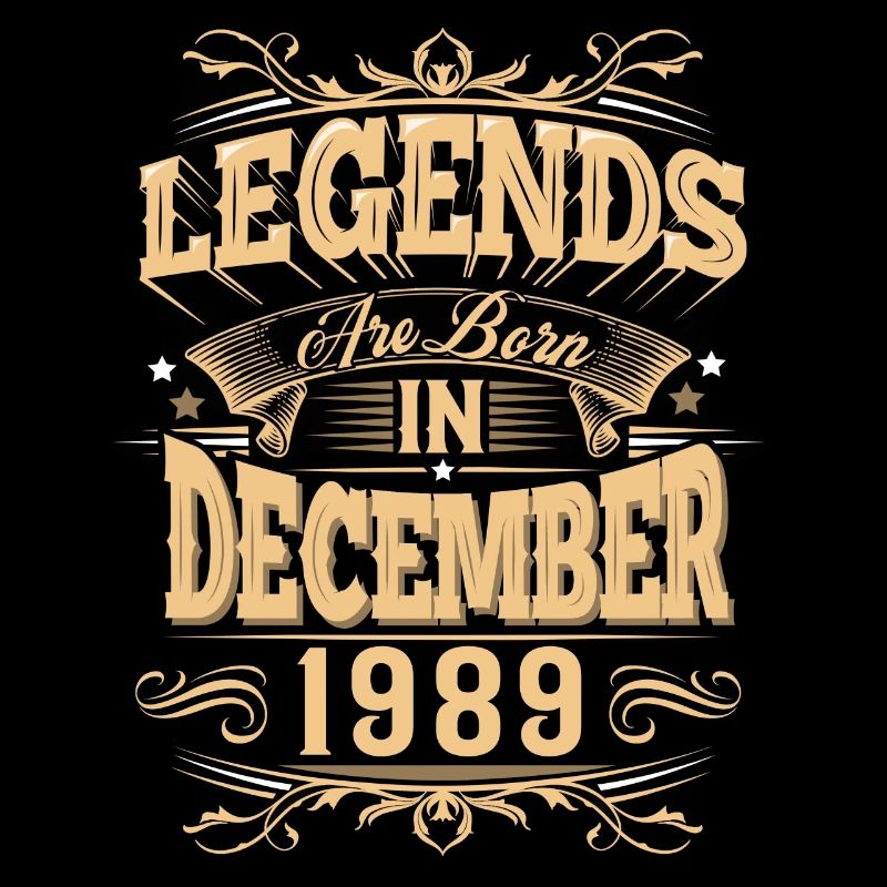 Dezember 1989 Geburtstag Legende