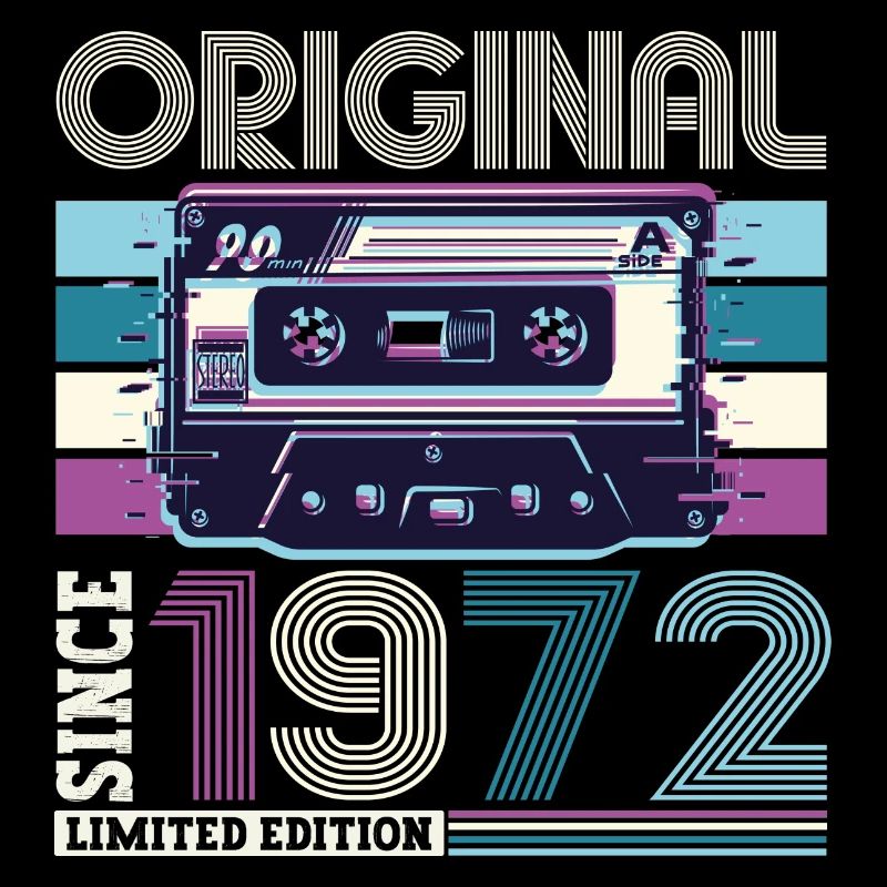 Original 1972 50th Birthday Gift Men
