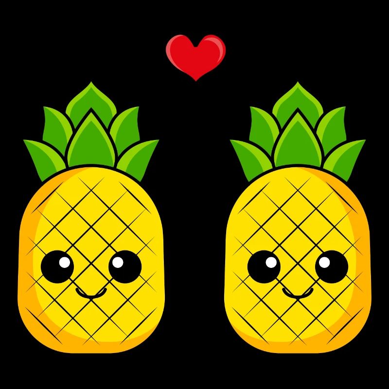Pineapple Couple Love Comic