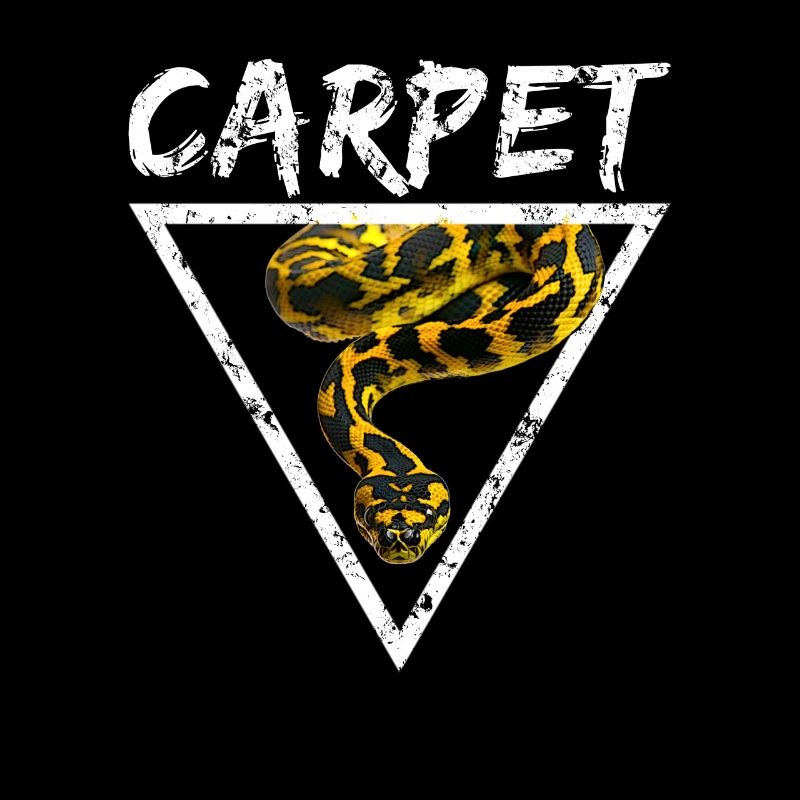 Tapis Python Geometric Snake Owner