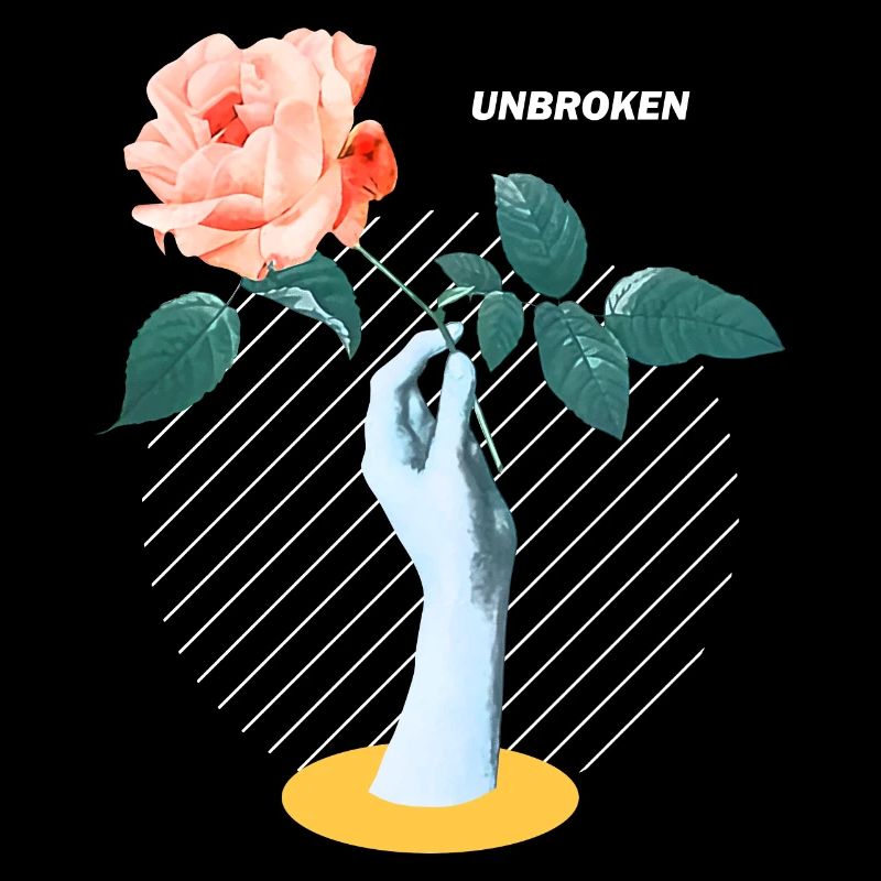 Graphique de fleur ininterrompue