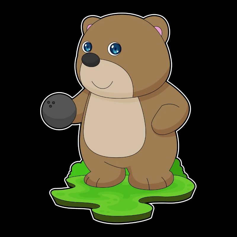 Bear Bowling Bowling Ball