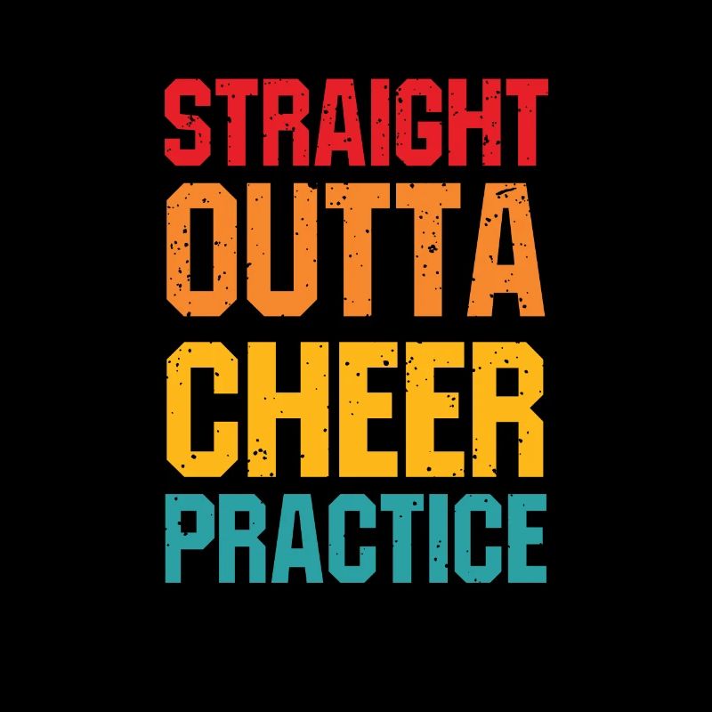 Straight Outta Cheer Practice