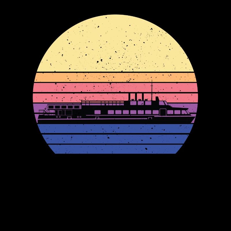 Veerboot Retro Veerboot