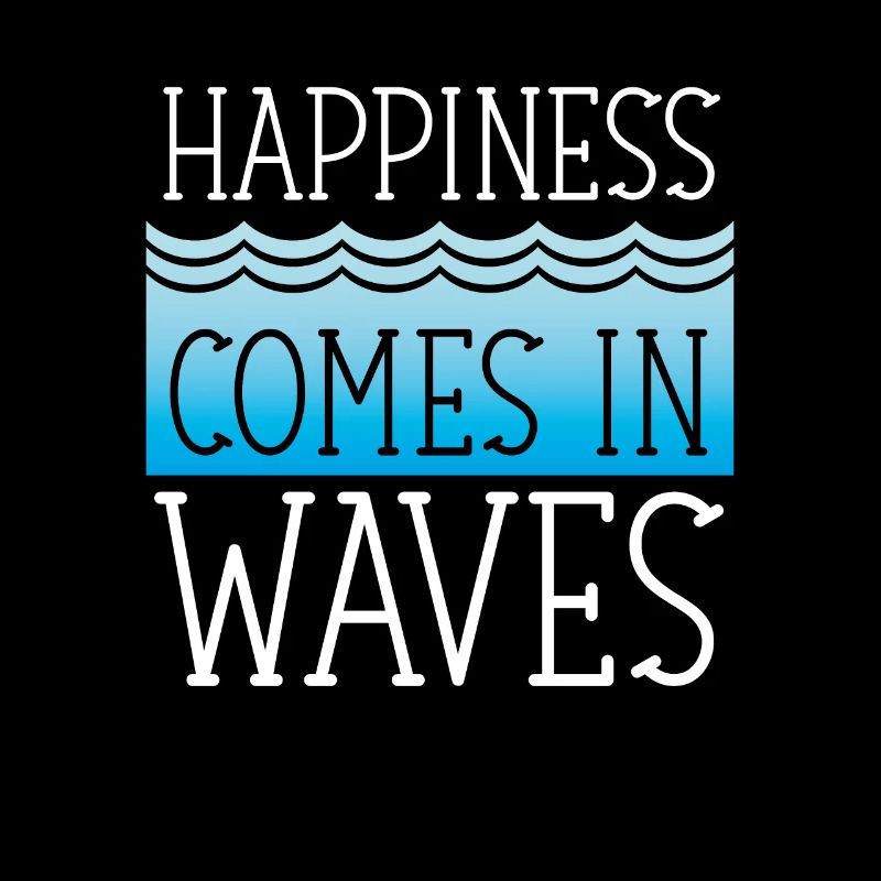 Happiness comes in waves