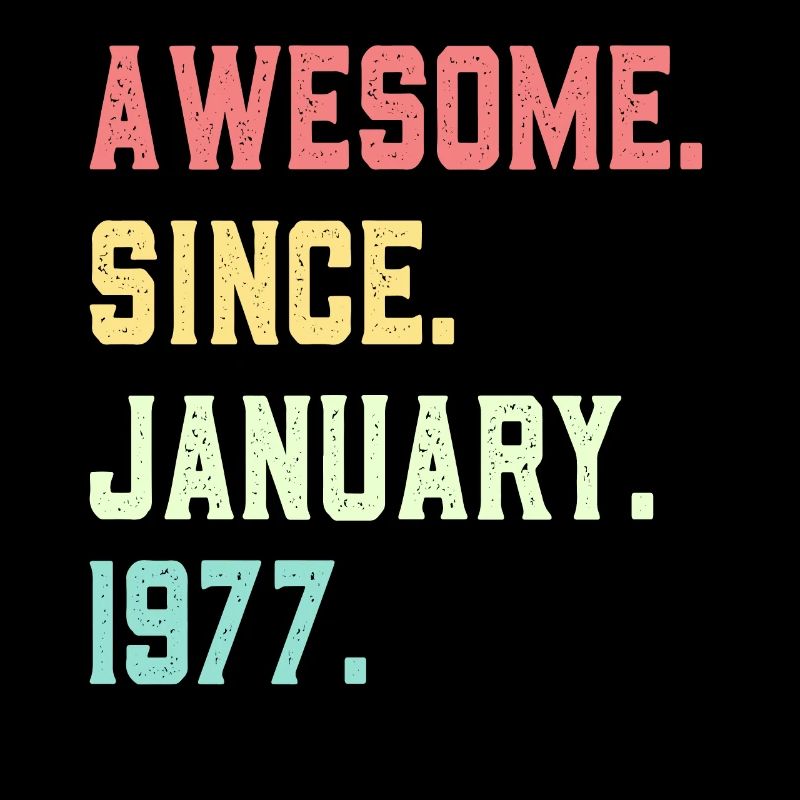 Awesome since January 1977
