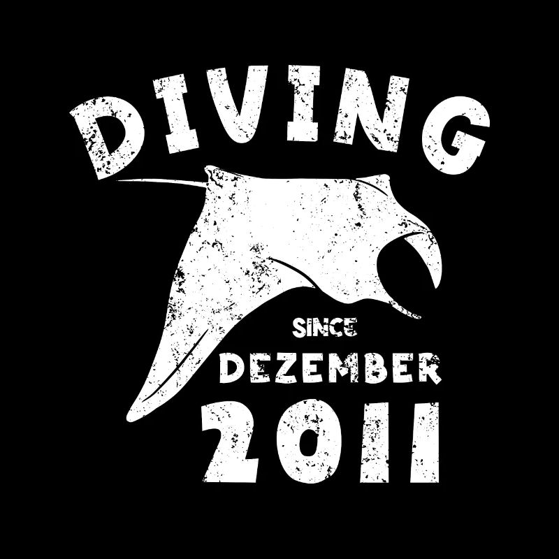 Taucher Geburtstag - Diving since December 2011