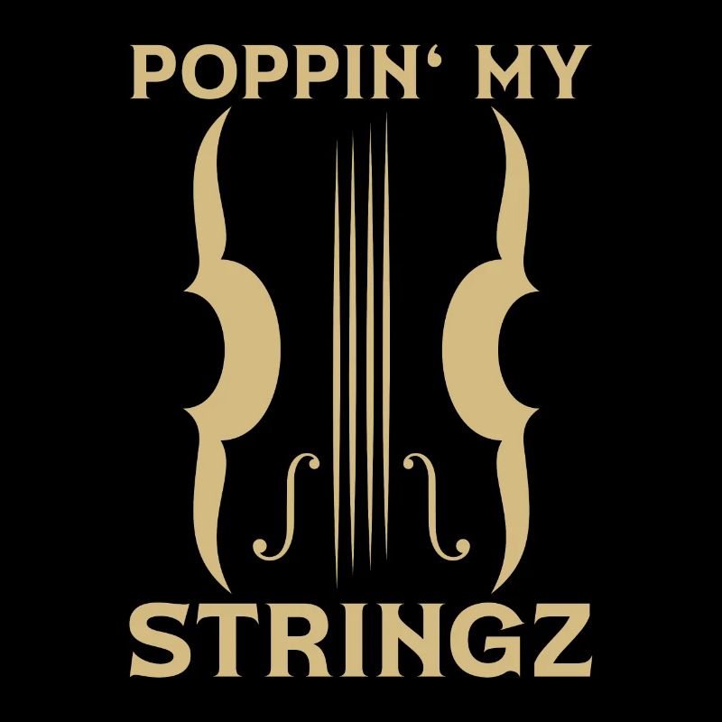 Violon Poppin' My Stringz Violoniste Violoniste
