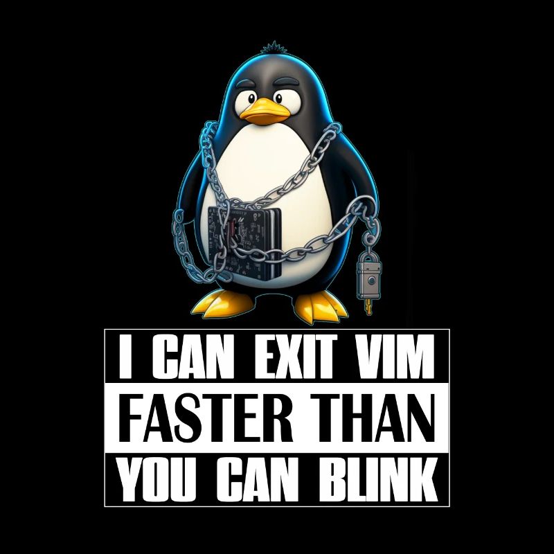 I Can Exit VIM Faster Than You Can Blink Linux Fun