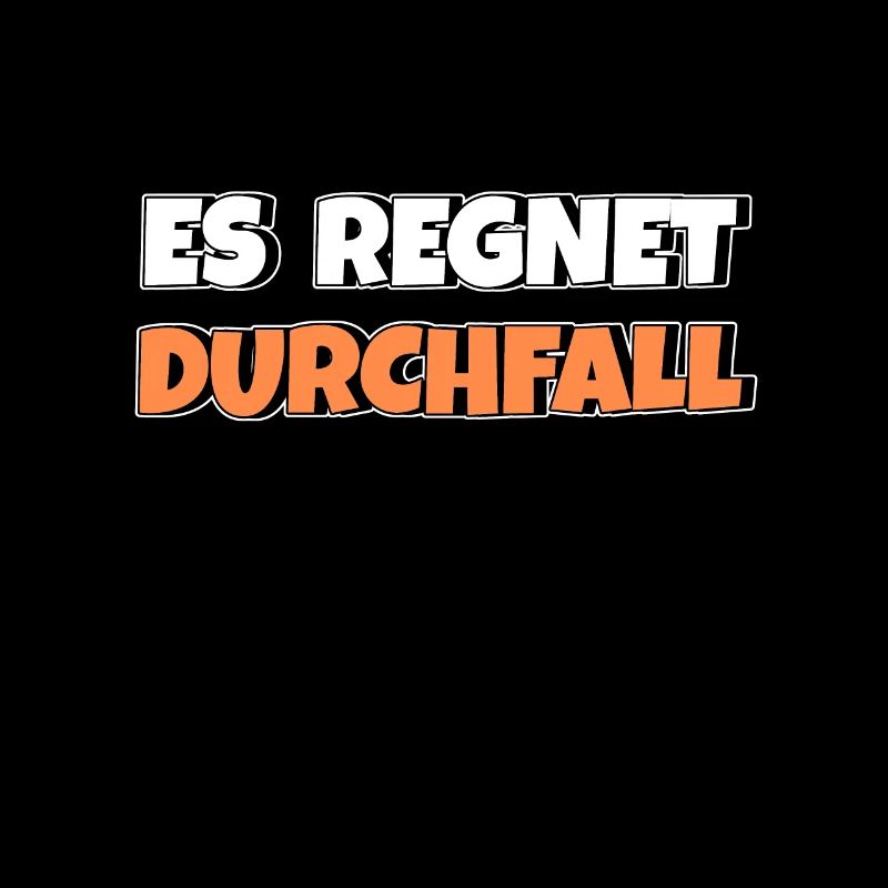 Es regnet Durchfall