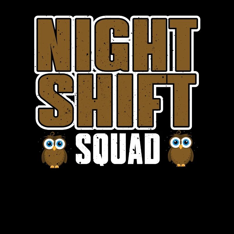Niedliche Nachtschicht Truppe