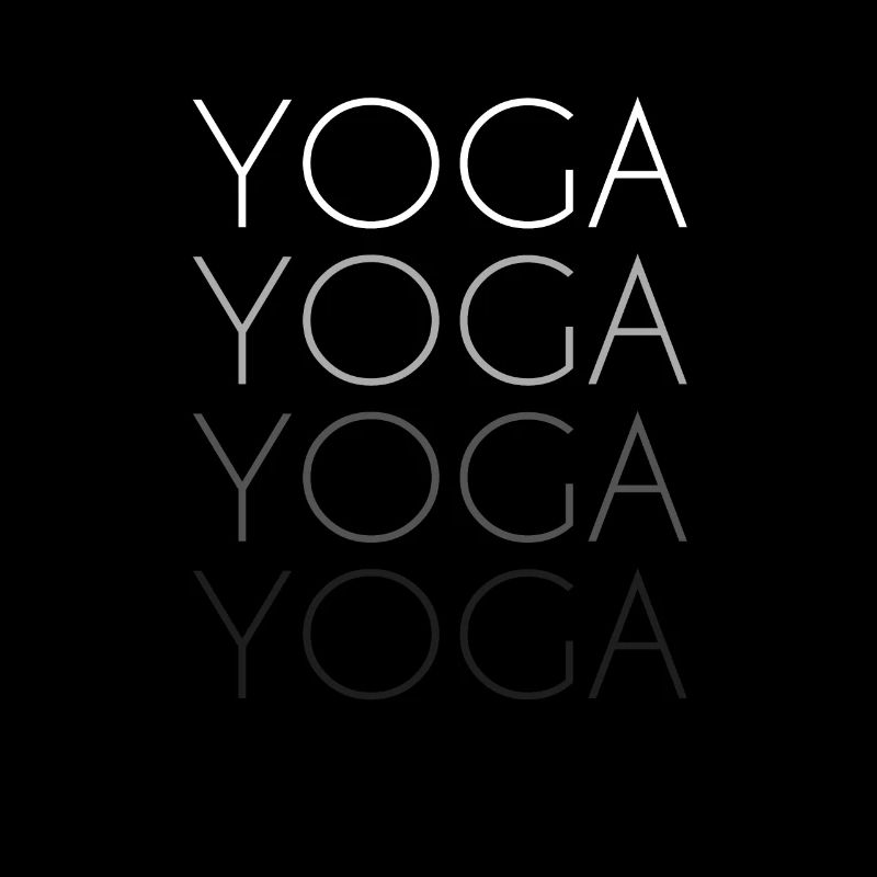 Lettrage yoga