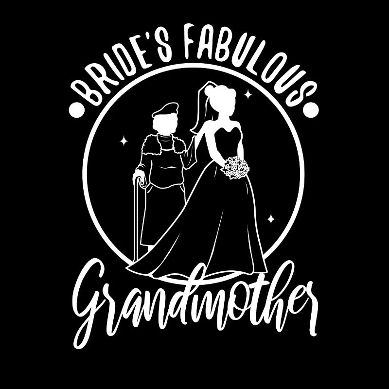 Grand-mère fabuleuse de la mariée