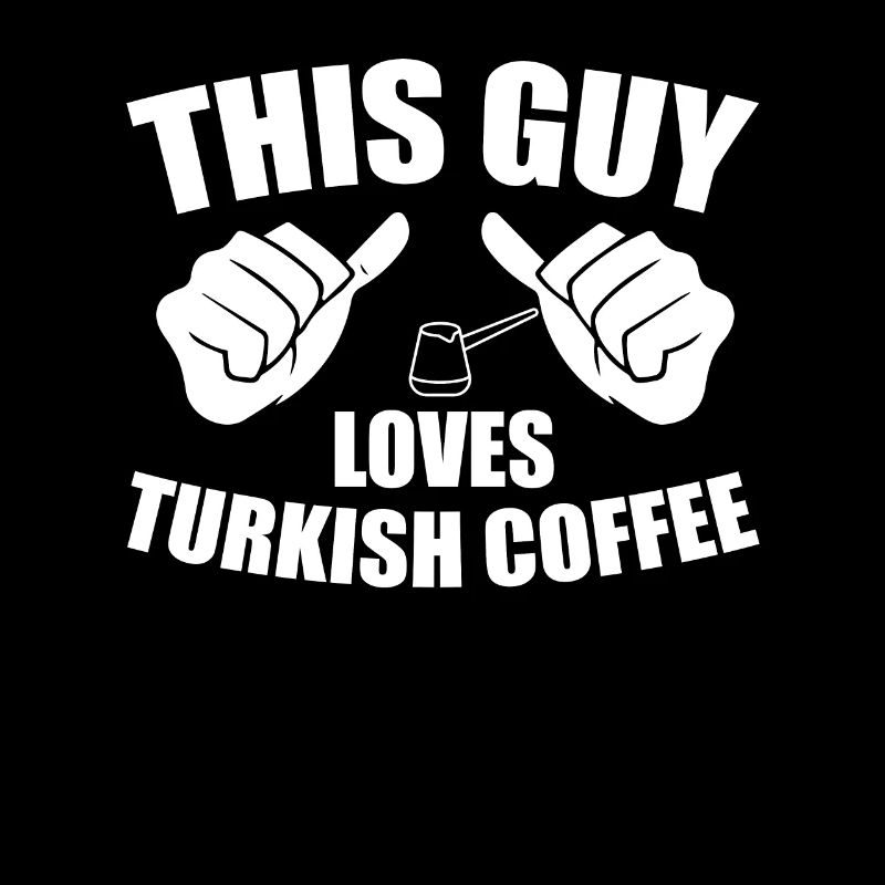 Ce gars aime le café turc