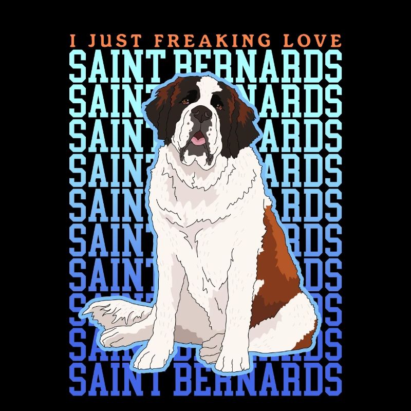 Chien Saint-Bernard Cadeau pour chien Saint-Bernard