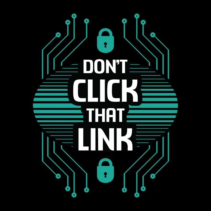 Cybersecurity Don't Click That Link Programming