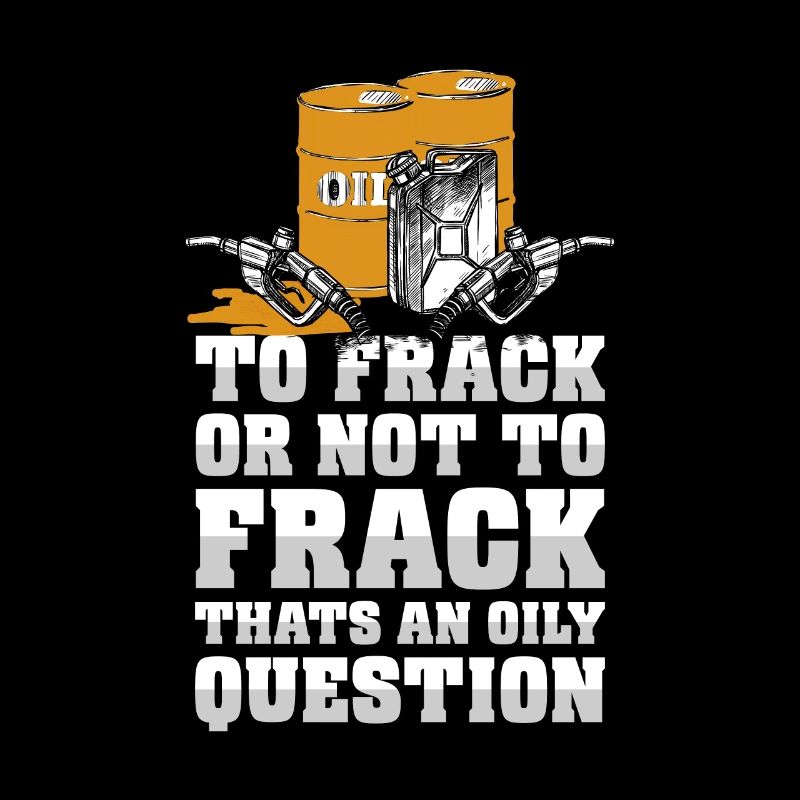 Ölfeld Bohrinsel Fracking