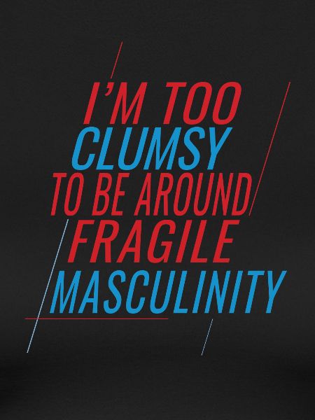 Masculinité maladroite à fragile