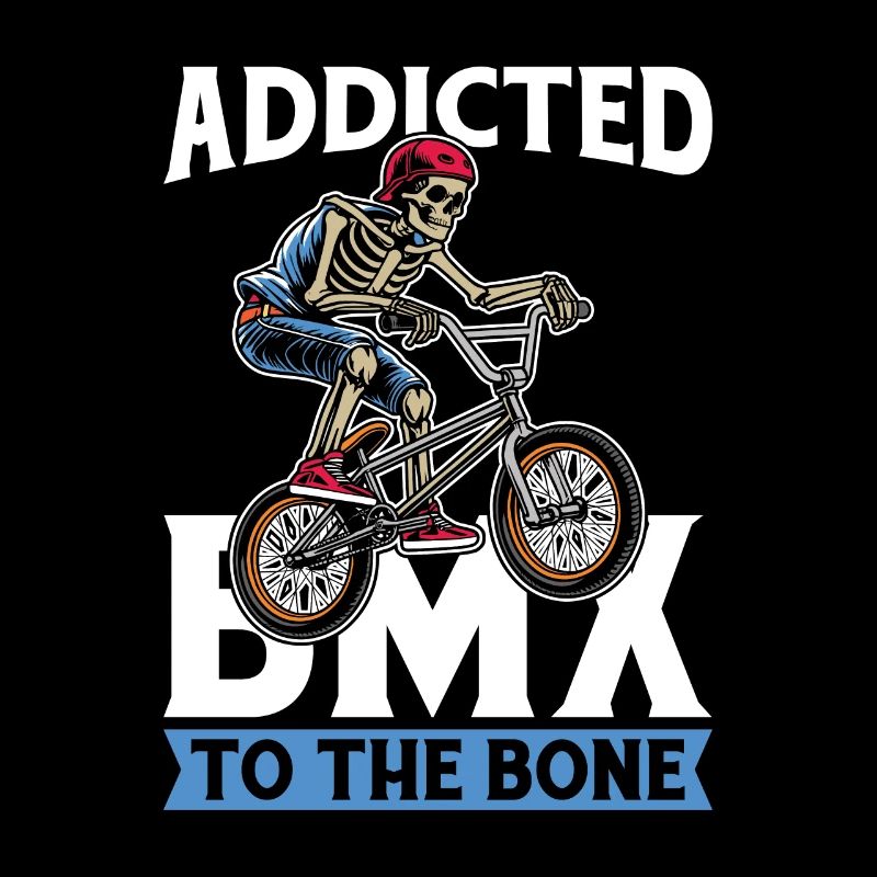 Bmx Bmx Biker Skeleton