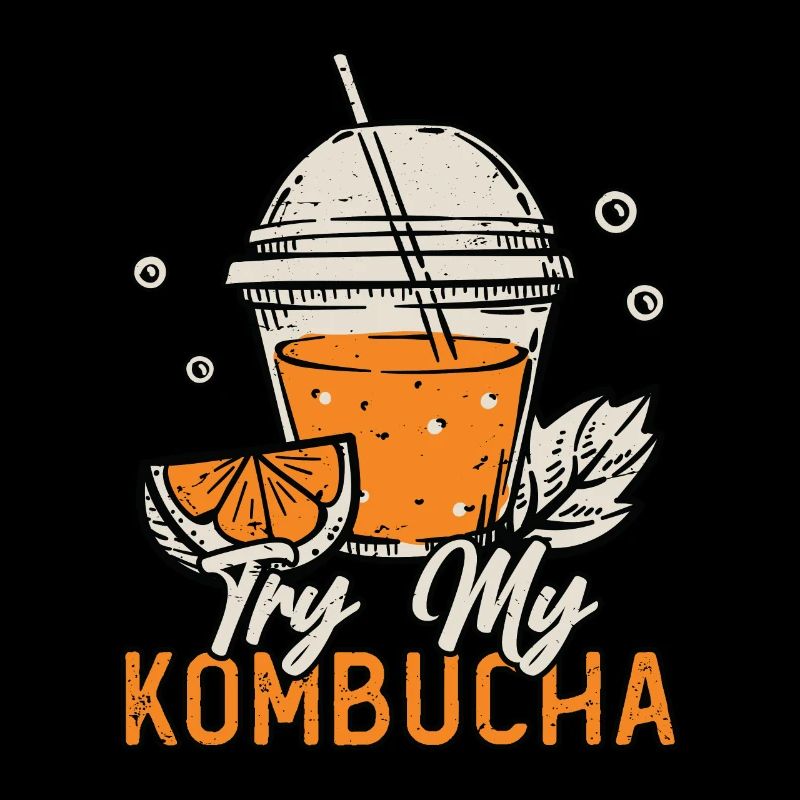 Kombucha Try My Kombucha Brewing Fermented Drinks