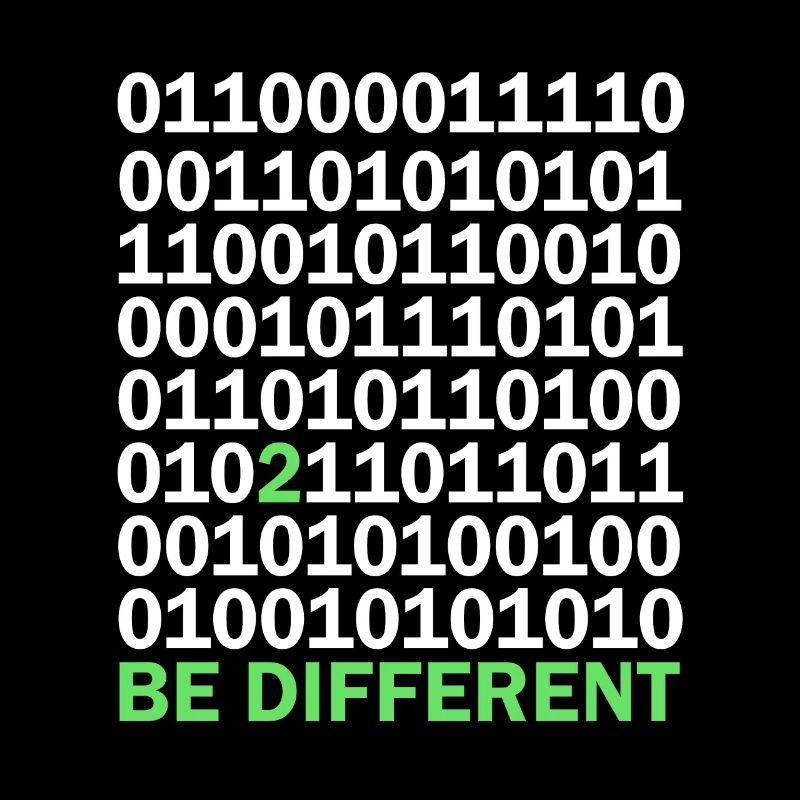 Binärcode Be Different