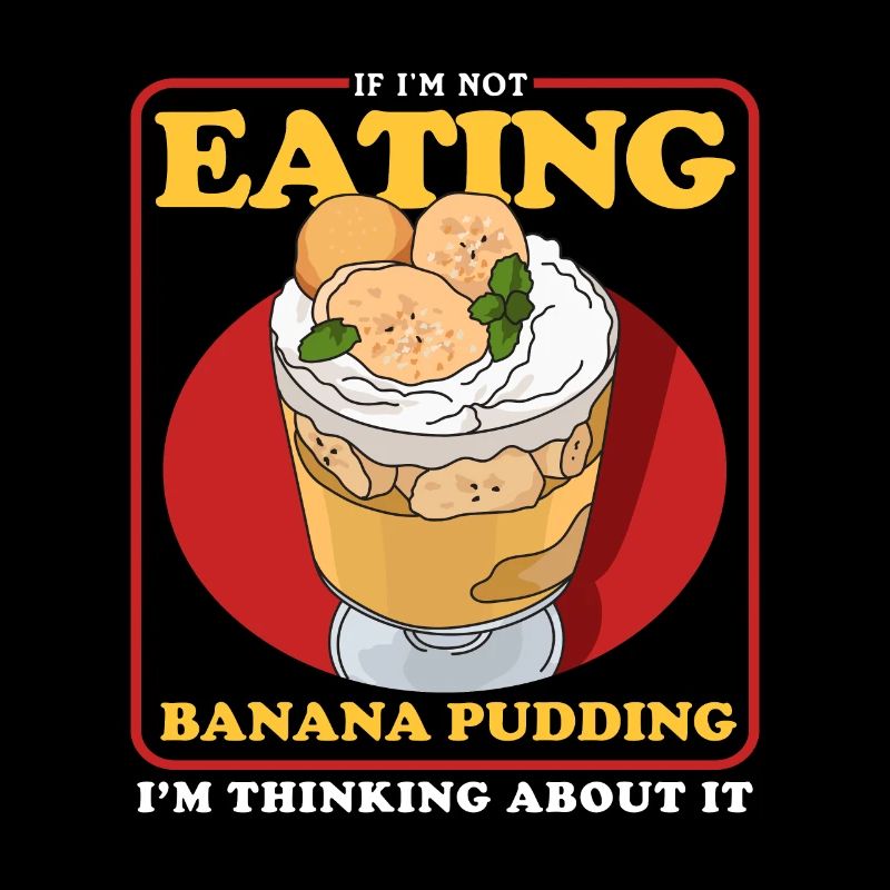 Bananenpudding Bananen Pudding Geschenk