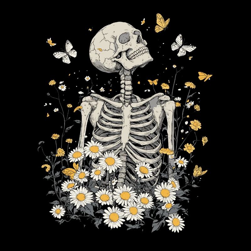 Fleurs squelettes