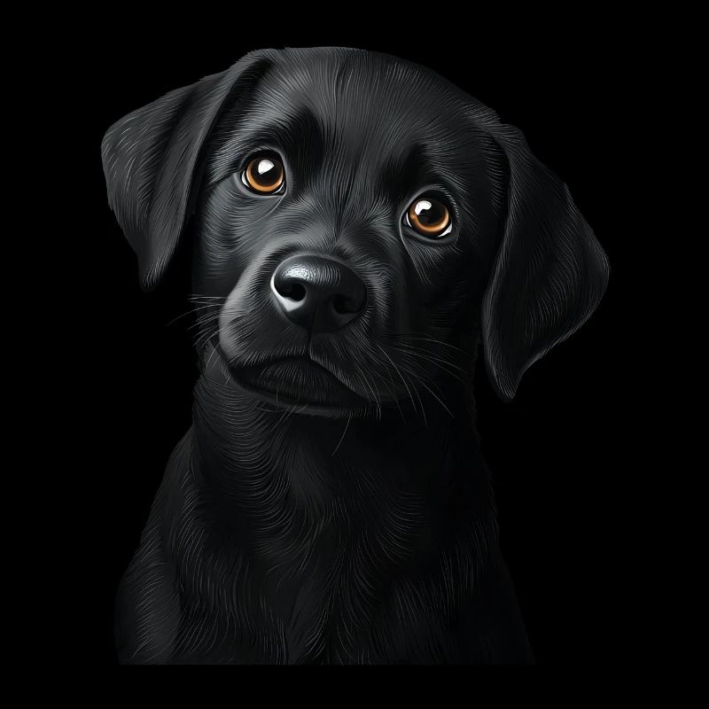 Schwarzer Labrador