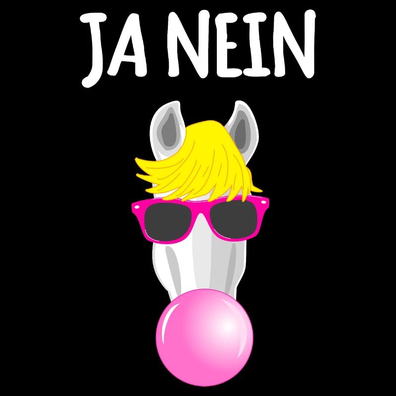 Cheval drôle. Peu importe.