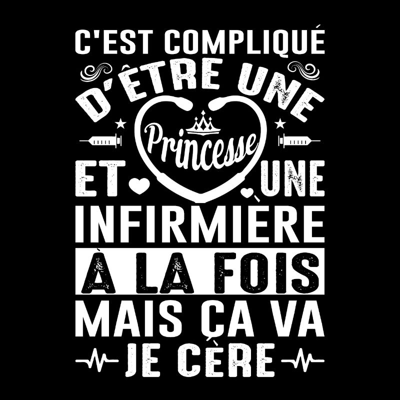 Infirmière Princesse Cadeau Anniversaire Médecine