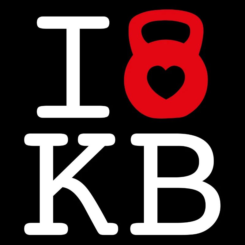 Ich liebe Kettlebell Dark