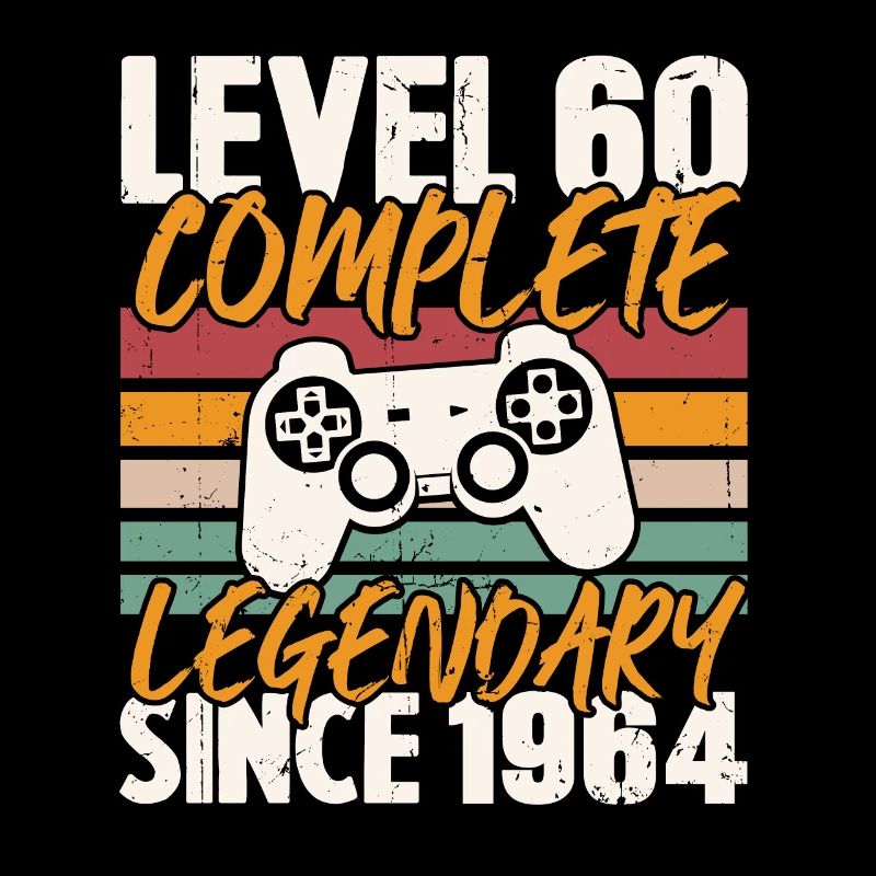 Level 60 Complete 1964 Birthday Gift