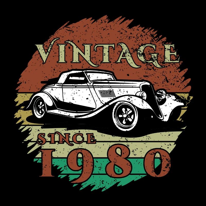 44. Geburtstag Ein Klassiker - Vintage since 1980