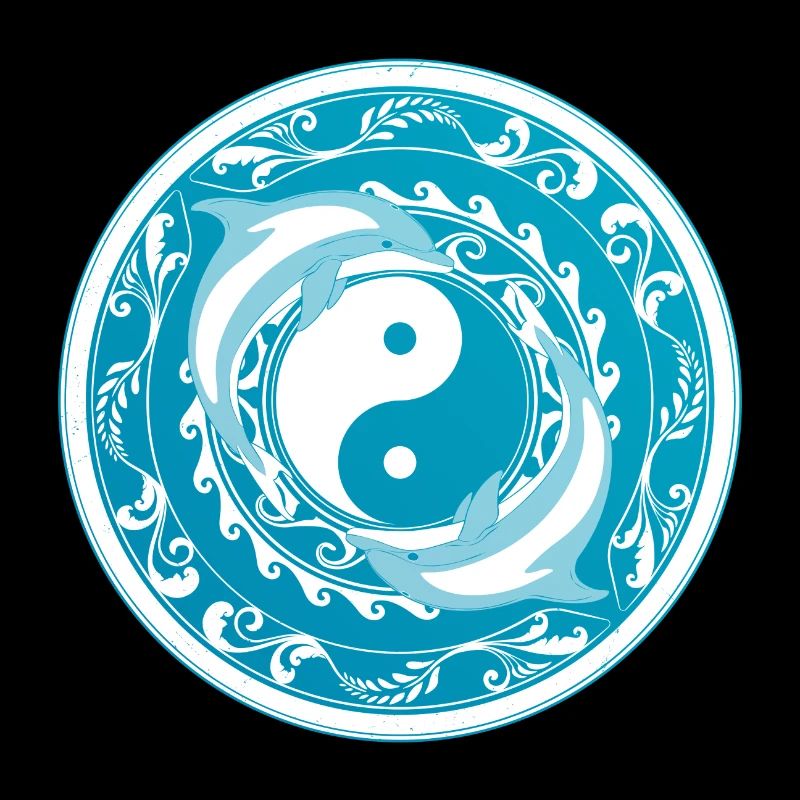 Yin Yang Dolphins