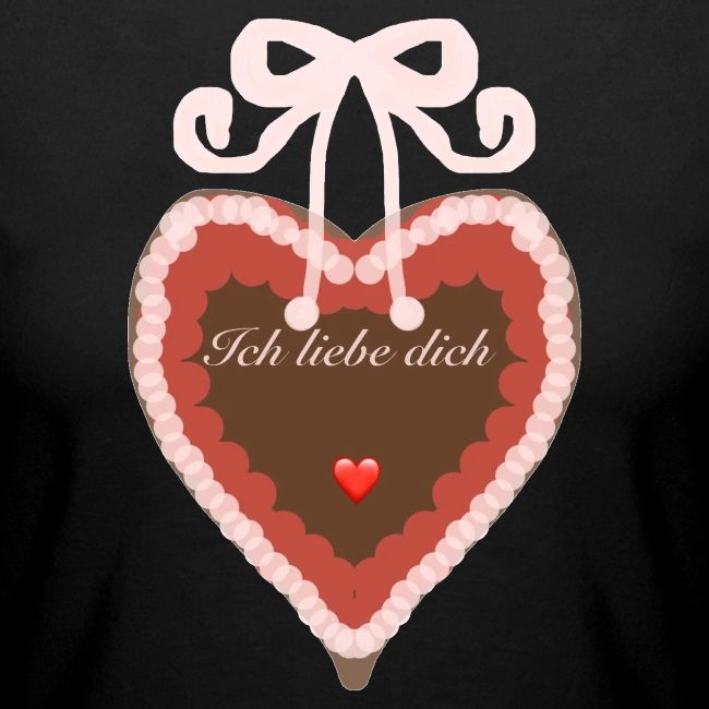 Lebkuchenherz ich liebe dich