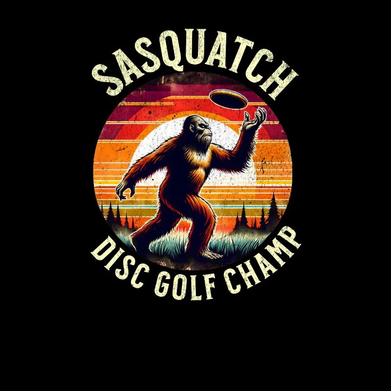 Disc Golf Sasquatch