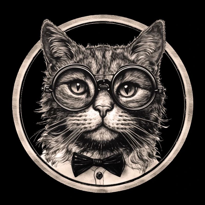 Chat steampunk