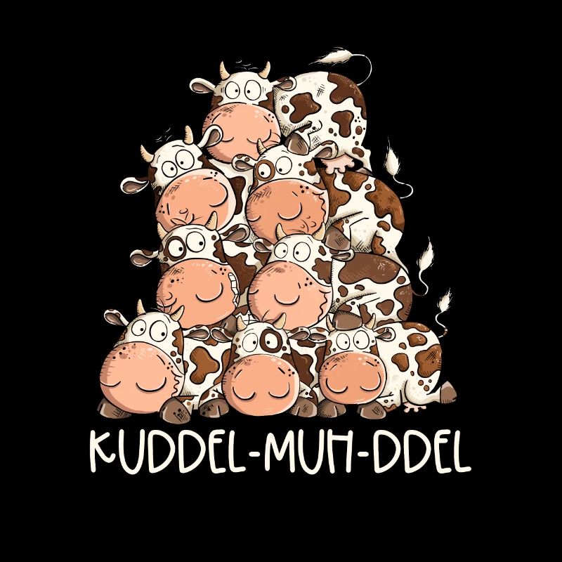Drolliger Kuhhaufen I Kuh Kühe Kuddelmuddel