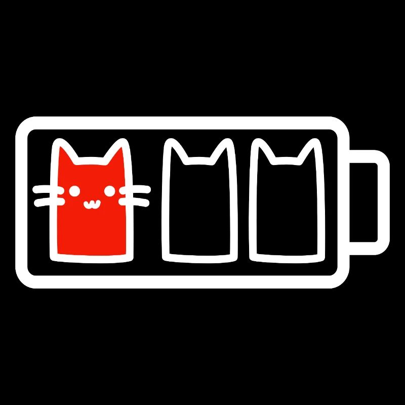 Low battery cat