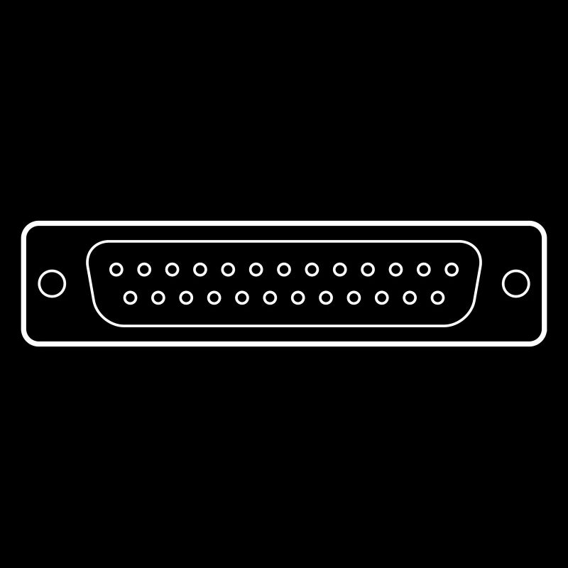 DB 25 Connector Parallel, Printer