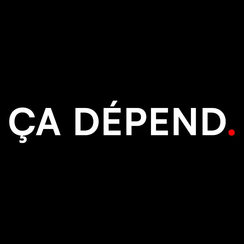 IT DEPENDS. Minimal Humor Expression
