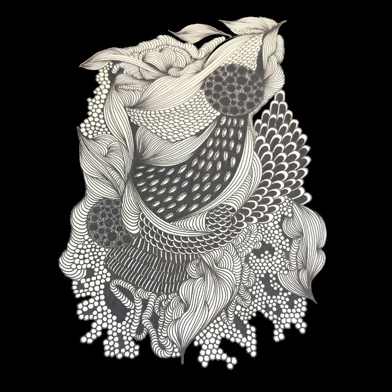 Koi Line Pattern Elegy