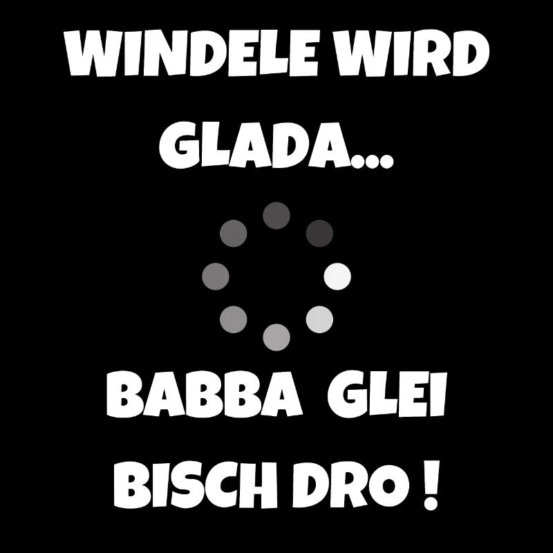 Windel wird geladen - Schwäbische Eltern
