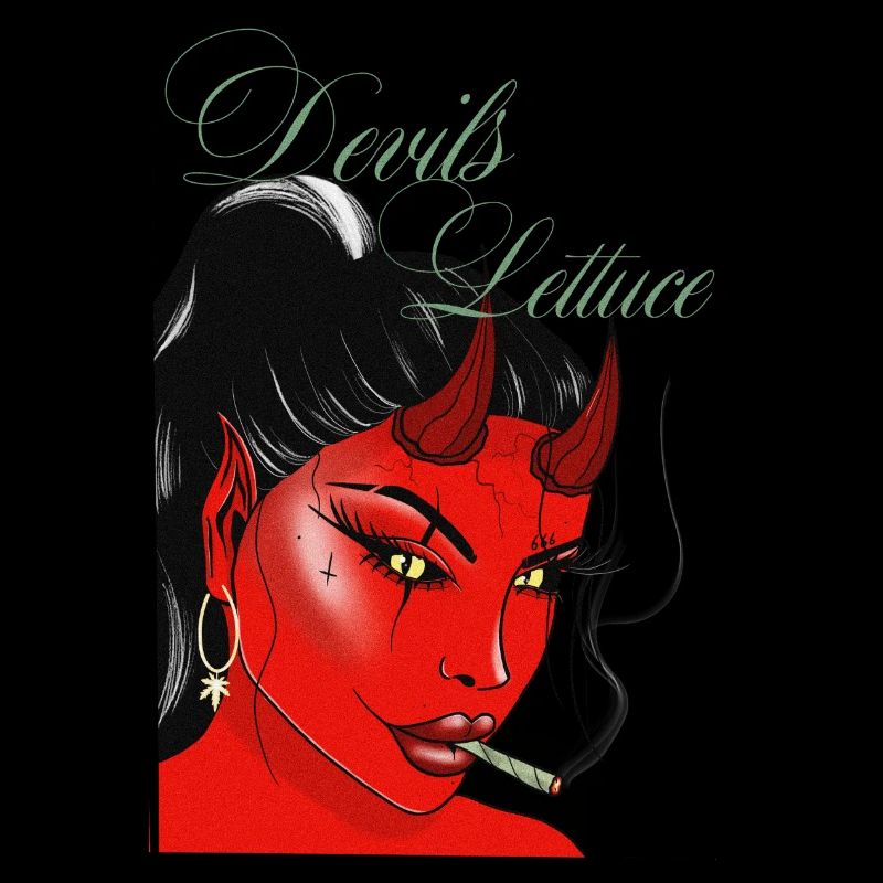 Devils Lettuce Demon Cannabis 420 Weed