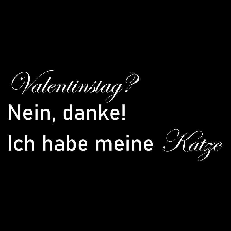 Valentinstag Miau Katze Geschenk Geschenkidee
