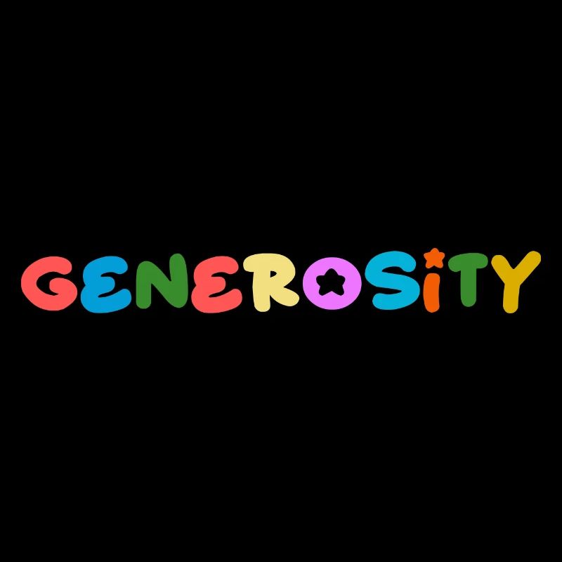 Générosité, pensée positive