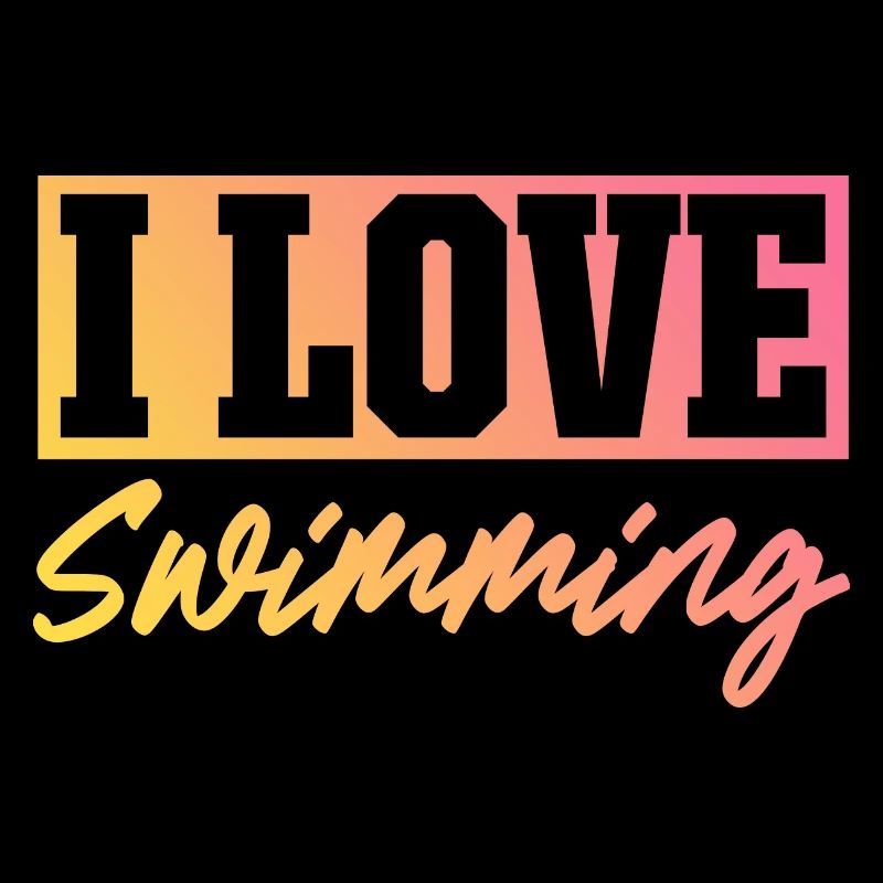 Ich liebe Schwimmen