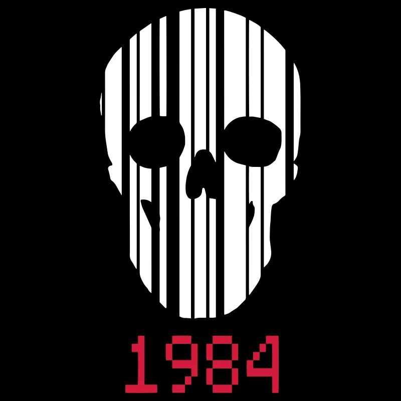 barcode Skull 1984