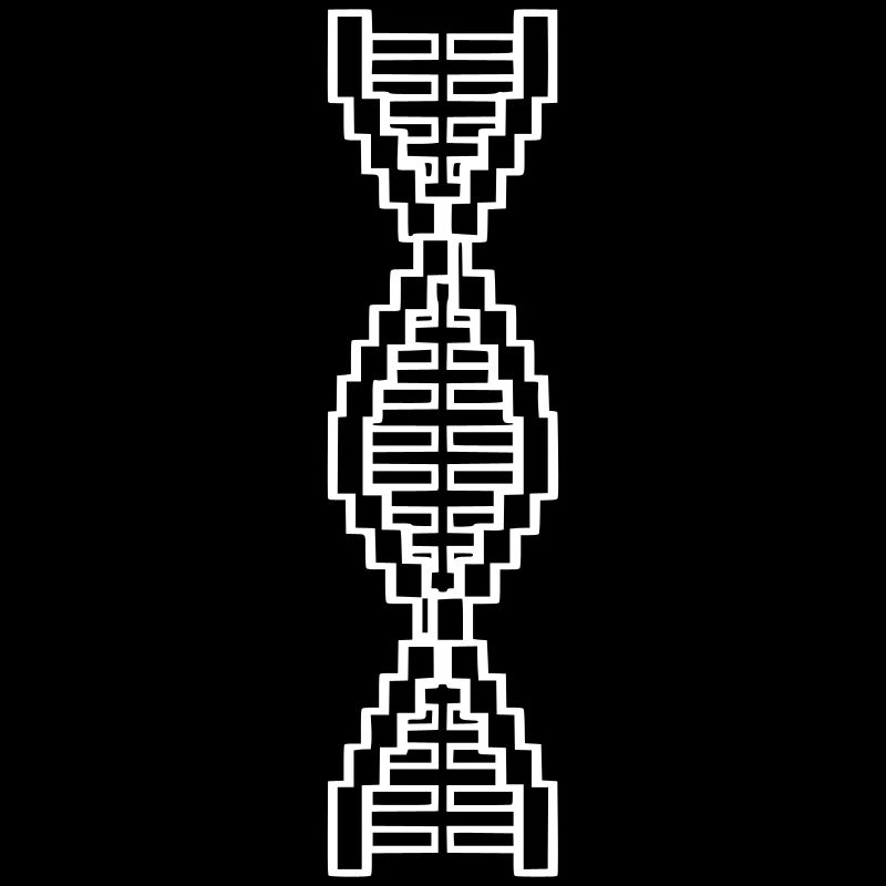  DNA Leiter Pixel Block