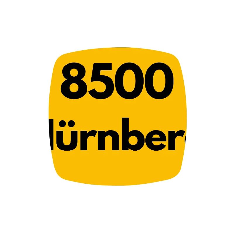 OLD POSTCODE POSTCODE RETRO 8500 NÜRNBERG FRANKEN